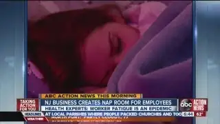 Report: Work napping a growing trend