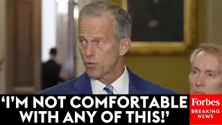 Reporter Asks John Thune Directly If He Supports Trump Using Shutdown To End 