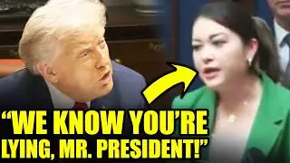 Reporter CONFRONTS Trump, he ENDS MEETING in Response