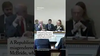 Republican Confronted After Misgendering Trans Democrat