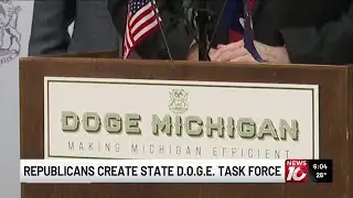 Republican lawmakers announce launch of Michigan DOGE Task Force