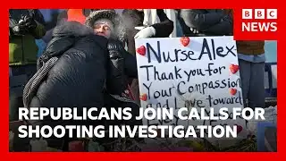 Republican senators join calls for fuller investigation into Minneapolis killing | BBC News