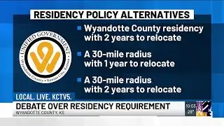 Required residency talks continue in Wyandotte County