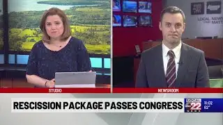 Rescission Package Passes Congress