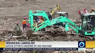 Rescue operations continue in Indonesia’s West Java after deadly weekend landslide.