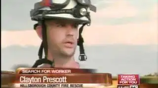 Rescuers continue to search for missing demolition worker