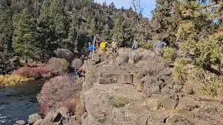 Rescuers pull person off cliff at Sawyer Park in Bend