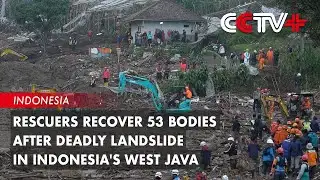 Rescuers Recover 53 Bodies After Deadly Landslide in Indonesia