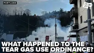 Residents and protesters speak out after gas is deployed at Portland ICE facility - Full Package