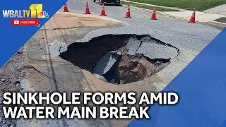 Residents concerned over water main break in Windsor Mill