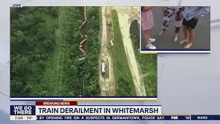 Residents describe early morning evacuation caused by train derailment