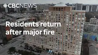 Residents displaced by Thorncliffe Park fire begin to return home