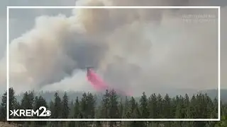 Residents hope to return home as Lake Spokane Fire 16% contained