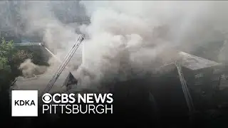 Residents react after massive apartment fire in Pittsburgh leaves dozens displaced