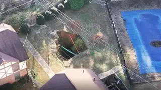 Residents want sinkhole solution, HOA says it could cost more than $100K