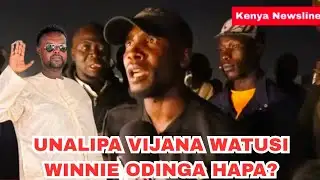 RESPECT WINNIE ODINGA! THERE IS NO PLACE YOU ARE GOING! Oketch Salah sees what he has never seen ...