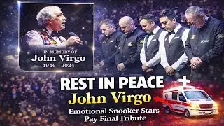 “REST IN PEACE John Virgo — Emotional Snooker Stars Pay Final Tribute”