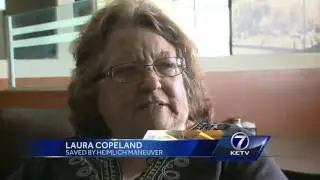 Restaurant manager saves choking customer