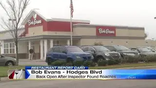 Restaurant Report Card - Bob Evans