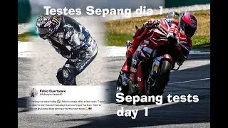 RESULTADO dia 1 SEPANG TEST