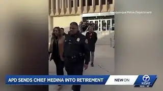 Retirement ceremony held for APD Chief Harold Medina