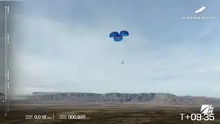 RETURN! Blue Origin lands the 6 Astronauts back on Earth ( NS-38 )
