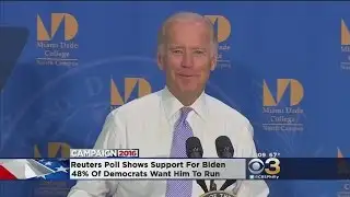 Reuters Poll Shows Support For Biden