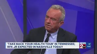 RFK Jr. to visit Nashville today