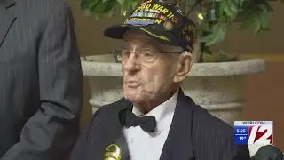 Rhode Island WWII veteran celebrates 101st birthday