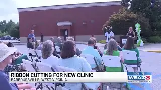 Ribbon cutting for new clinic