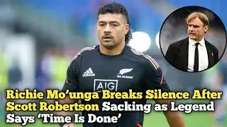 Richie Mo’unga Breaks Silence After Scott Robertson Sacking as Legend Says ‘Time Is Done’