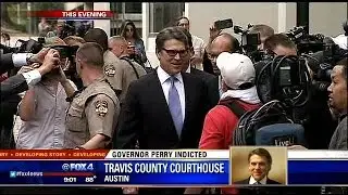 Rick Perry booked on abuse of power charges