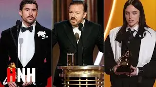 Ricky Gervais Slams Grammy Winners