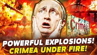 ❗️RIGHT NOW! UKRAINE HITS CRIMEA HARD! KEY AIRBASE IN RUINS! PUTIN LOSES NUCLEAR EDGE!