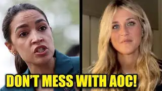 Riley Gaines Tries To Go After AOC… IMMEDIATELY Regrets It!