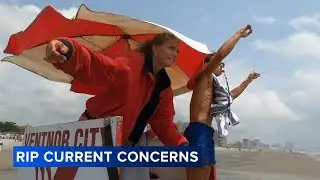 Rip current risk high at the Jersey shore, beach patrols urge caution