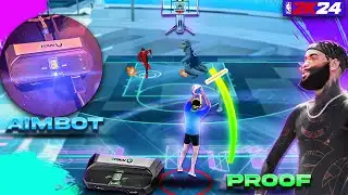 rip nba 2k24.. This Aimbot device is secretly taking over😭 it greens everything