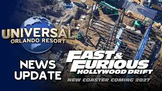 Rip Ride Rockit Replacement Officially Fast & Furious - Universal Studios Florida
