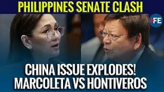 Risa Hontiveros vs Marcoleta: Philippine Senate Explodes Over China Attacks | Philippines Vs China