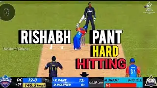 Rishabh Pant Hard ☠️ Hitting IPL 2024 | dc vs gt |