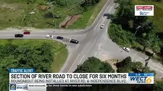 River Road to close for six months for roundabout construction