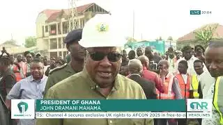 Road Construction Boost: President Mahama Rates Ofankor–Nsawam Project Progress