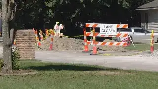 Road construction underway on Willow Street in New Iberia