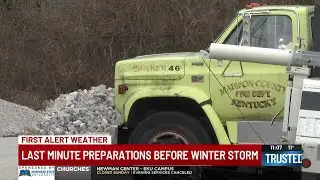 Road crews, drivers prepare as winter storm approaches