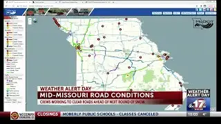 Road crews racing against the clock before snow returns