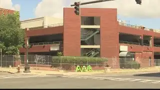 Road partially closed as Uncle Sam garage demolition begins