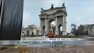 Road to the Olympics: Preparations for the Olympic cauldron