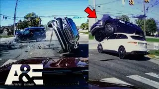 Road Wars: Unbelievable Road Rage & WILD Drivers - Monumental Moments Compilation | A&E