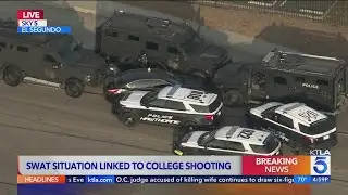 Roads closed after SWAT standoff with Santa Monica shooting suspect
