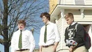 Roanoke Catholic School recognized All American wrestler